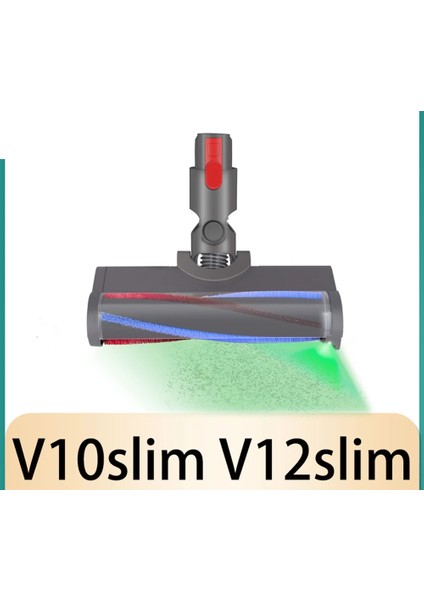 Dyson V12SLIM V10SLIM Aksesuarları Halı Fırça Başlığı Yeşil Toz Işığı Yedek Lazer Fırça Başlığı (Yurt Dışından) modelleri