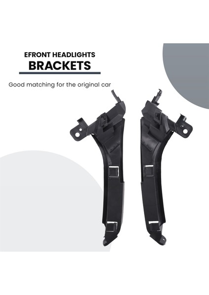 4 Adet 2007-2011 Honda Crv Için Ayarlanan Efront Farlar ve Tampon Braketleri (Yurt Dışından) indirimleri