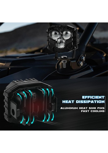 3 Inç LED Pod Işıkları Arazi Işık Podları (Yurt Dışından) modelleri