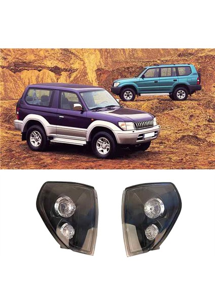 Land Cruıser Prado LC90 98-02 Için Araba Dönüş Sinyal Lambası Kabuğu (Yurt Dışından) indirimleri