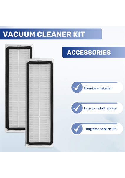 Xiaomi Robot Vakum S10+ / S10 Plus Aksesuarlar Hepa Filtre Mop Rag Bez Yedek Parçaları (Yurt Dışından) indirimleri