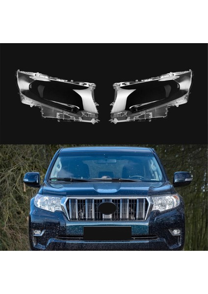 Prado 2017 2018 2019 Için Sol Araba Far Merceği Kapağı (Yurt Dışından)