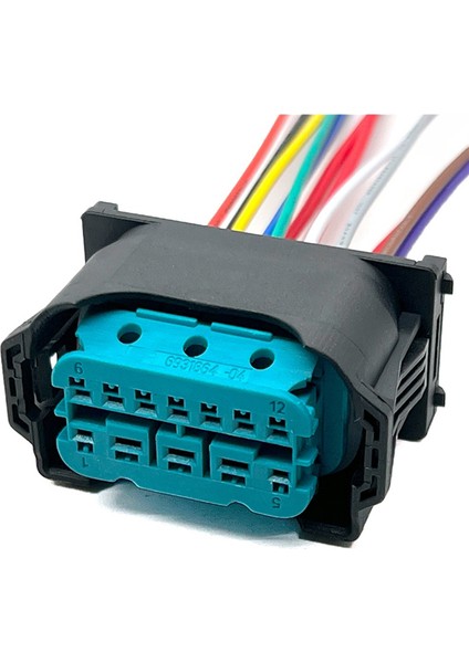 12 Yollu LED Lamba Far Fişi Pigtail Için (Yurt Dışından) indirimleri