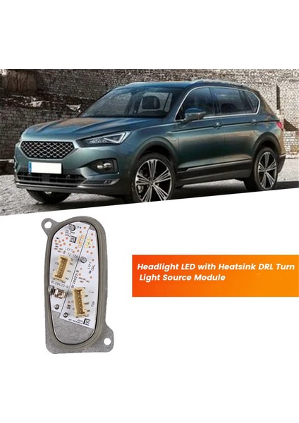 Seat 5FJ941475 Sol Için Isı Emicili LED Araba Far Modülü (Yurt Dışından)