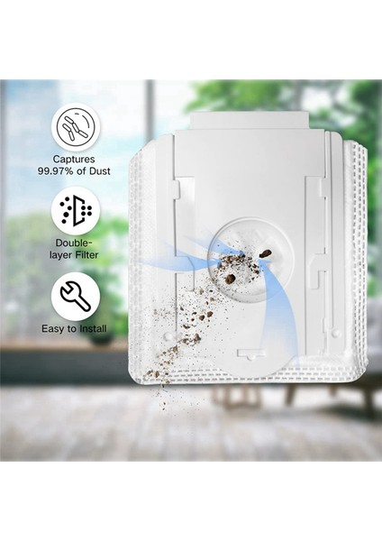 21PCS Vakum Süpürge Toz Filtre Torbaları Samsung VCA-ADB90 Toz Takıları Jet Serisi Vakumlar Temiz Istasyon Taban (Yurt Dışından) modelleri