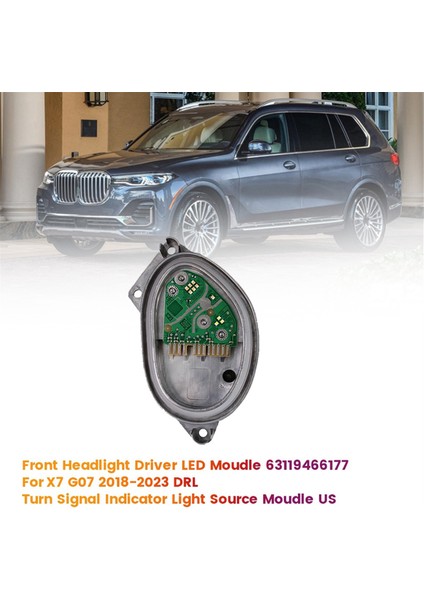 Bmw X7 G07 18-2023 Drl Turn Sinyal Göstergesi Işık Kaynağı Moudle Us, B Için Ön Far Sürücüsü LED Moule 63119466177 (Yurt Dışından) fırsatları
