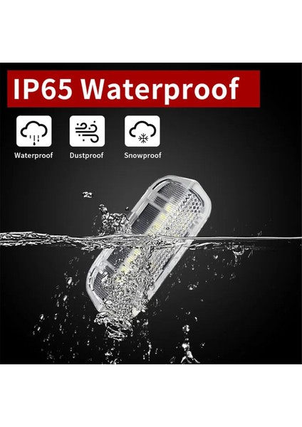 LED Hoş Geldiniz Nezaket Yan Kapı Işığı Projektör Uyarı Işığı (Yurt Dışından) indirimleri