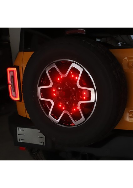 Ford Bronco Için 2021 2022 2023 Yedek Lastik Fren Işık Arka Kuyruk Işığı Üçüncü Fren Hafif Araç Aksesuarları (Yurt Dışından) fiyatları