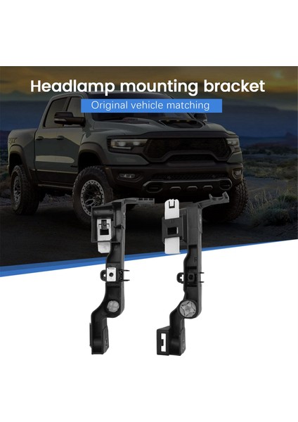 Dodge Ram Için Far Montaj Braketi 1500 2500 3500 Pikap Su Deposu Braketi 68222826AB 6222827AB (Yurt Dışından) indirimleri