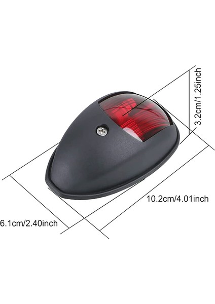 Navigasyon Işığı LED Tekne Yan Işığı Siyah (Yurt Dışından) indirimleri