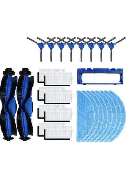 Conga 2290 Ultra Serisi/home X/mutlak/nihai Ana Yan Fırça Kapağı Hepa Filtre Mop Kumaşları Aksesuarları Sil (Yurt Dışından)