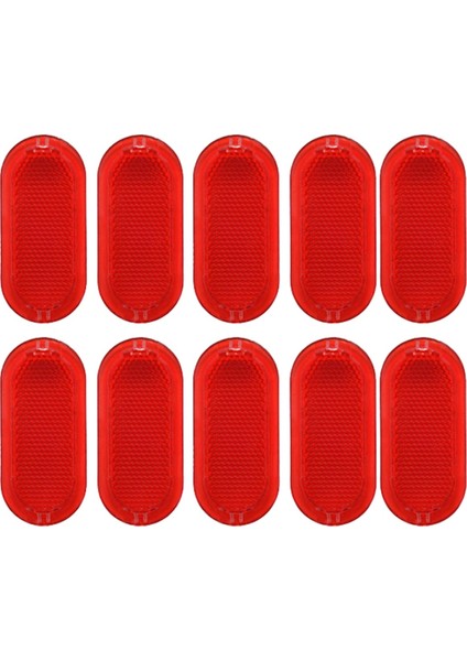 10 Adet Kırmızı Iç Kapı Paneli Uyarı Işığı Kapağı Reflektörü (Yurt Dışından) fiyatları