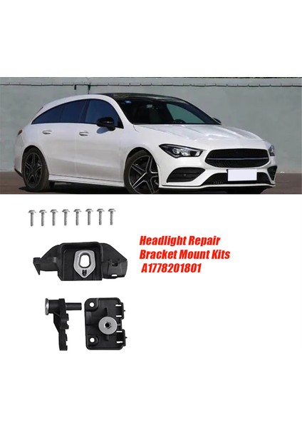 Sağ Taraf Far Onarım Braketi Montaj Kitleri A1778201801 Mercedes Için Benz A Cla Sınıfı W177 W118 2018-2022 Sabit Pençe (Yurt Dışından) indirimleri