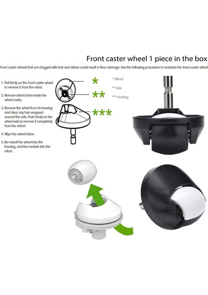 Irobot Roomba Için E5 E6 I1 I2 I3 I4 I5 I6 I7 I8 J5 J6 J7 J8 ve Tüm Plus I E J Serisi Vakum Süpürge Fırça Filtre Tekerlekleri (Yurt Dışından) modelleri