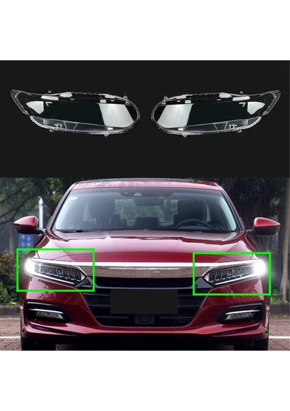 Sağ Far Mercek Kapağı Işık Abajuru Accord 2019-2020 (Yurt Dışından)