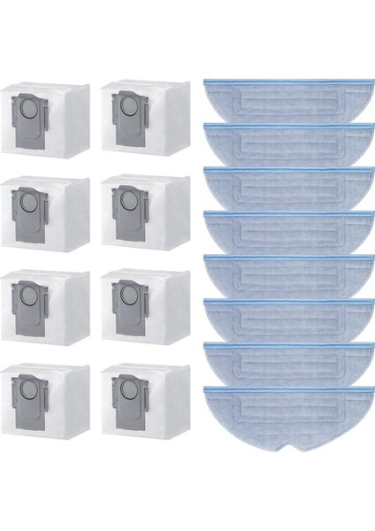 Roborock S7/s7+/s7 Plus S7 Maxv S7 Pro S7 Maxv Ultra Vakum Süpürge Aksesuar Seti Vakum Torbası Rag (Yurt Dışından)