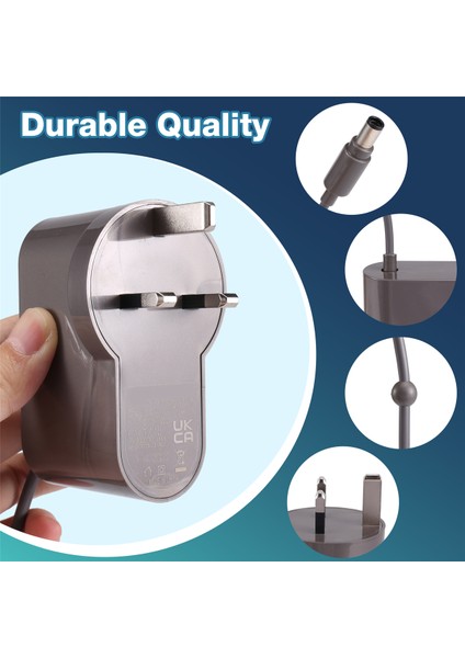 Dyson DC30/DC31/DC34/DC35/DC44/DC45/DC56 Için Güç Şarj Cihazı Adaptörü, Vakum Süpürge Parçaları, Ingiltere Fiş (Yurt Dışından) indirimleri