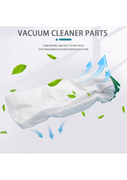 Vorwerk Için 6 Adet Yedek Torba 2 Adet Kobold VB100 Vakum Süpürücü Için Hepa Filtresi (Yurt Dışından) fiyatları