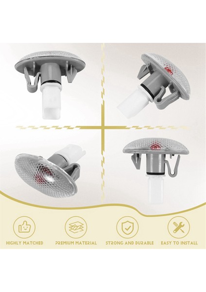 10 Adet Yan Işaret Lambası Tekrarlayıcı Lamba Göstergesi 632574 (Yurt Dışından) indirimleri