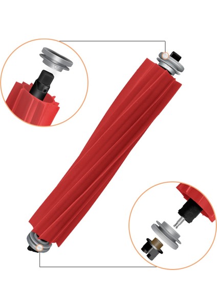 Xiaomi Roborock S70 / S70 / S7MAX / S7MAXV / T7S / G10 / T8 Plus Parts Ana Yan Fırça Mop Bezi Hepa Filtresi (Yurt Dışından) fiyatları