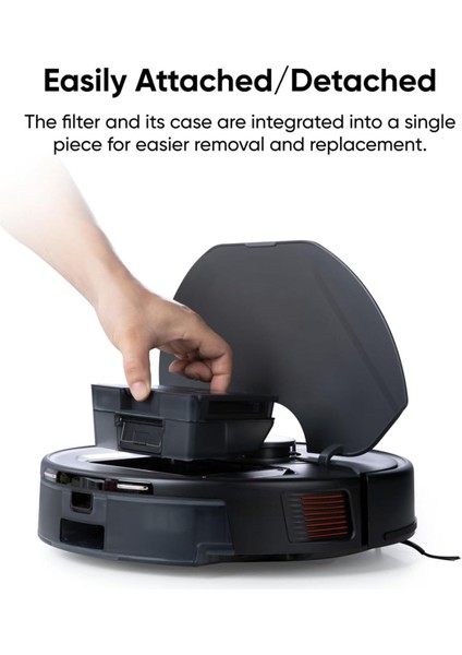 10PCS Eufy X8 Pro / X8 Pro Ses Robot Vakum Süpürgeleri Aksesuarları Için Yedek Yıkanabilir Filtreler Hepa Filtre (Yurt Dışından) fırsatları