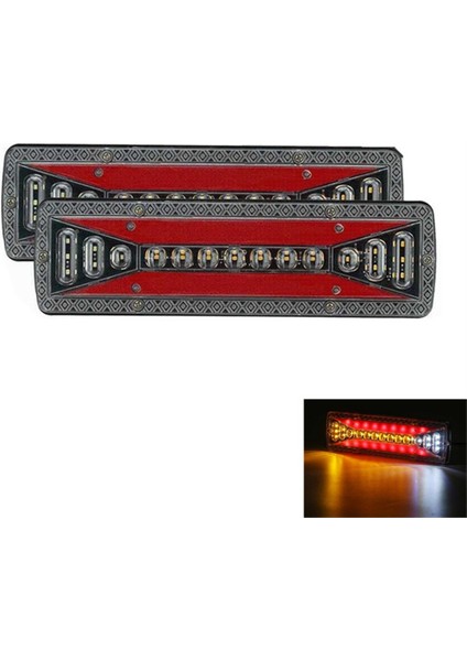 12V Taet Işık LED Dinamik Kamyon Işıkları Arka Fren Işıkları Sinyal Track Traktör Işık Römork Bus (Yurt Dışından) modelleri
