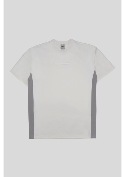 Gmg Fırenze Bisiklet Yaka Ekru Erkek T-Shirt GU25MSS03020