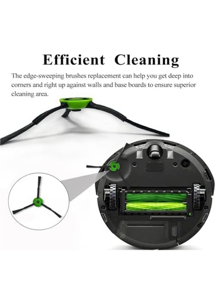 Kenar Sweeping Fırçalar Değiştirme Irobot Roomba Için Uyumlu I &amp; J&amp;e Serisi Tüm Modeller, Yan Fırçalar Aksesuarlar (Yurt Dışından) fırsatları