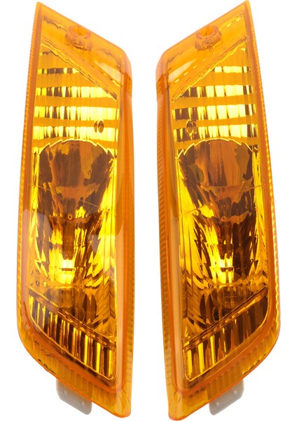 Araba Amber Yan Işaret Göstergesi Amber LED Gündüz Işığı ile (Yurt Dışından)