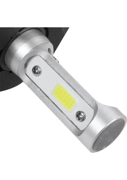 2 Çift S2 H4 72W 8000LM LED Far Araba Hilo Beam Ampuller 6000K Beyaz (Yurt Dışından) indirimleri