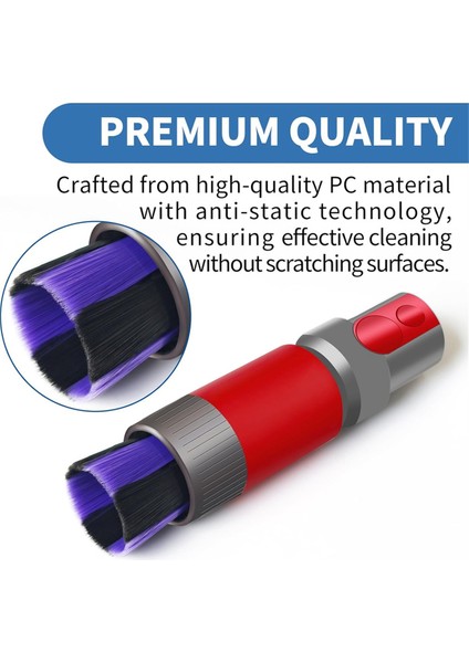 8pcs Vakum Ataşmanları Temizleme Fırçası ve Hortum Alet Kiti Dyson V7 V8 V8 V10 V11 V15 (Yurt Dışından) indirimleri