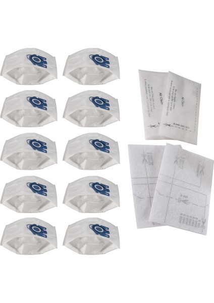 12PCS Miele Gn Airclean 3D Verimlilik Toz Torbaları Için Vakum Süpürge Miele Gn Vakum Süpürge Toz Çanta Parçası (Yurt Dışından)