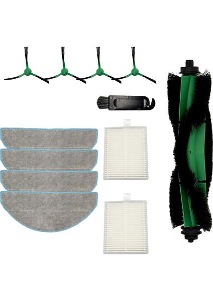 Irobot Roomba Için Combo Essential Y0112 Robot Vakum Süpürge Ana Yan Fırça Hepa Filtre Mop Bez Yedek Parçaları (Yurt Dışından)