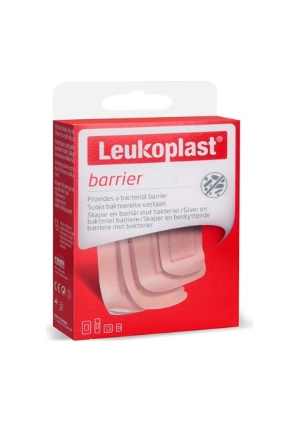 Barrier 22X72 mm (12 Ad.), 22X38 mm (8 Ad.), 38X63 mm (6 Ad.), 38X38 mm (4 Ad.) Yara Bandı fırsatları