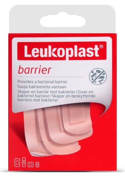 Barrier 22X72 mm (12 Ad.), 22X38 mm (8 Ad.), 38X63 mm (6 Ad.), 38X38 mm (4 Ad.) Yara Bandı indirimleri