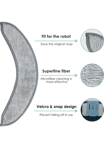 Irobot J7+ Combo Robotik Silindir Ana Yan Fırça Hepa Filtre Mop Bezleri Rag Toz Torbası Yedek Yedek Parça Aksesuar (Yurt Dışından) indirimleri