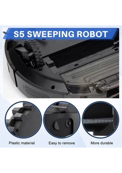 Xiaomi Roborock S5 Serisi Robot Vakum Süpürge Yedek Tekerlek Sağ Tekerlek Modül Parçaları (Yurt Dışından) indirimleri