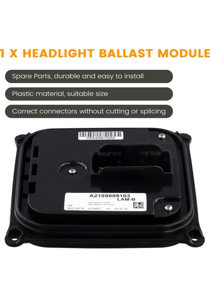 A2189009103 Mercedes-Benz B C Cls Glk Sınıfı (Yurt Dışından) indirimleri