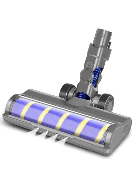 Dyson Için Elektrik Motor Fırçası Turbo V6 DC62 DC58 LED Işık Parkı Fayans Için Yumuşak Kıllı Fırça Rulosu (Yurt Dışından)