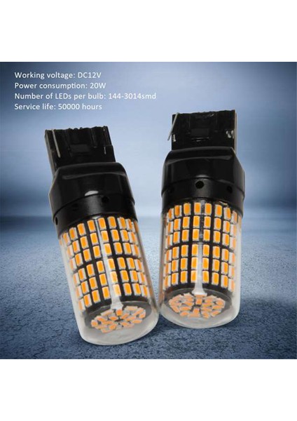 Adet 144-SMD Geri Vites Lambası Sinyal Lambası Hatasız Flaşsız (Yurt Dışından) modelleri