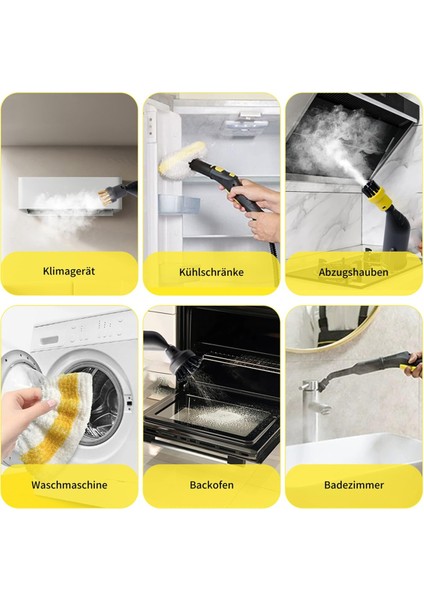 Karcher Steam Temizleyici Aksesuarları Için Easyfix Sc1 Sc2 Sc3 Sc4 Sc5 Aksesuarlar Yuvarlak Fırça Set Temizleyici Değiştirme Parçaları (Yurt Dışından) fırsatları