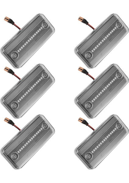Ducato Iıı 5010306792 Için 6x Şeffaf LED Yan Işaret Lambası (Yurt Dışından)