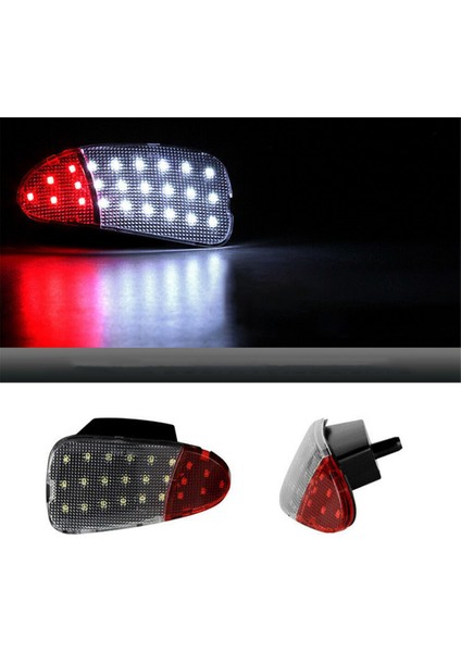 Araba Ön Kapı Paneli Iç LED Işık Lambası Muhafazası Reflektörler Trim (Yurt Dışından) modelleri