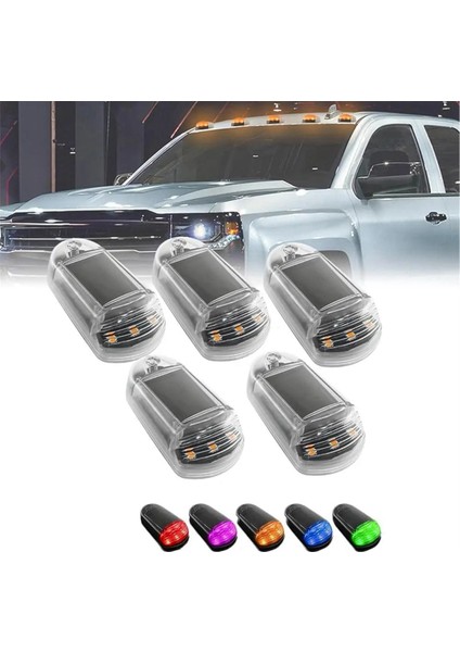 Kamyon Için Kablosuz Kabin Lambası Güneş Enerjili Kabin Lambaları Delinmeyen LED Işıklara (Yurt Dışından)