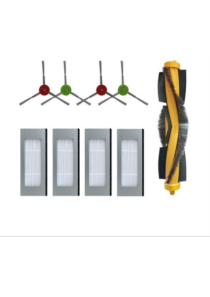 Ecovacs Deebot Ozmo Için Ana Rulo Fırça Yan Fırçası Hepa Filtre Kiti 900 DN5G Vakum Süpürge Parçaları (Yurt Dışından)