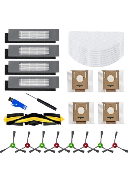 Yedek Aksesuarlar Ecovacs Deebot Ozmo T8 Aıvı T8 N8 Pro N8 Pro Robot Vakum Değiştirme Parçaları (Yurt Dışından)