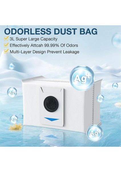Ecovacs Için T20 OMNI/MAX/PRO/T20 Max Vakum Temizleyici Aksesuarları Kit Ana Yan Fırça Hepa Filtre Mop Bez Torbaları (Yurt Dışından) indirimleri