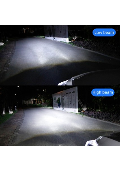 60W/ÇIFT Lamba H4 LED Mini Projektör Lens Otomobiller Ampul 8000LM Dönüşüm Kiti Hı/lo Işın Far Rhd Lhd Sağ (Yurt Dışından) fırsatları