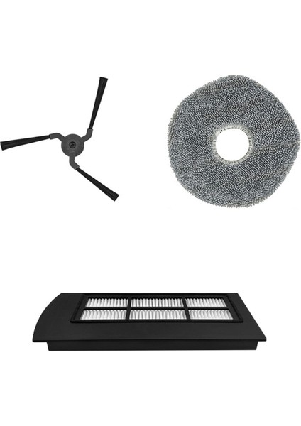 Eufy X9 Pro Yedek Parçalar Için Aksesuarlar Yan Fırça Hepa Filtre Mop Kumaş Pedleri (Yurt Dışından) indirimleri