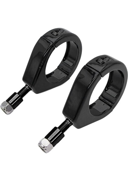 49MM Motosiklet Dönüş Sinyali Montaj Braketi Sis Lambası Braketi Xl Sportster 1200 Dyna Siyah Için Uygun (Yurt Dışından)